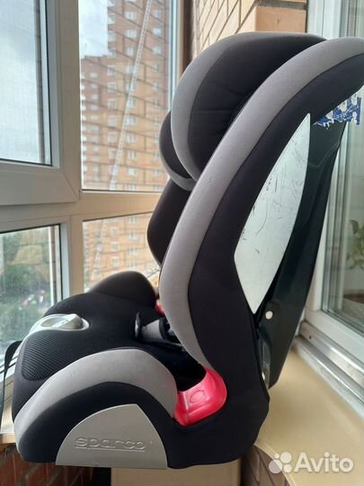 Автокресло Sparco F1000K серое