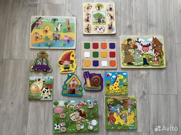 Развивающие игрушки пакетом