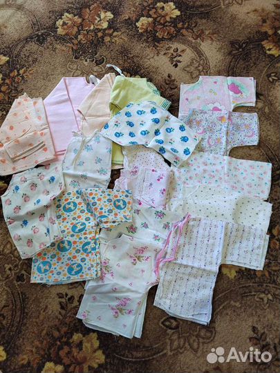 Детские вещи пакетом от 0
