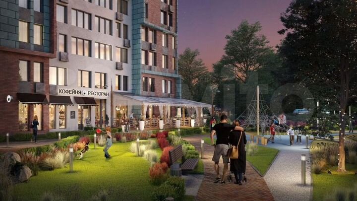 Квартира-студия, 20,6 м², 6/17 эт.