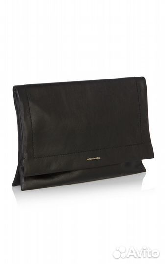 Клатч большой кожанный Karen Millen Карен Миллен