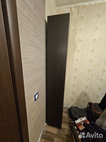 Шкаф пенал IKEA черный