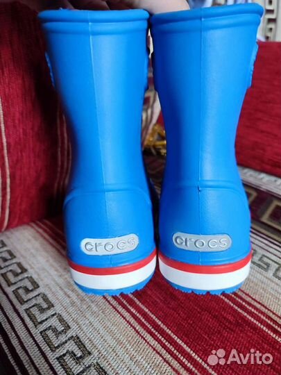 Детские резиновые сапоги crocs c7 (23-24рр)