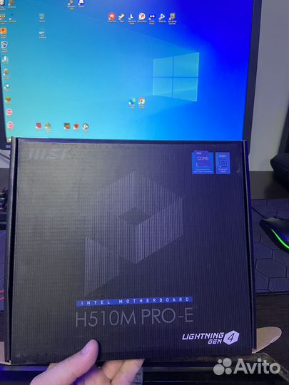 Связка i5-10400f + H510M PRO-E