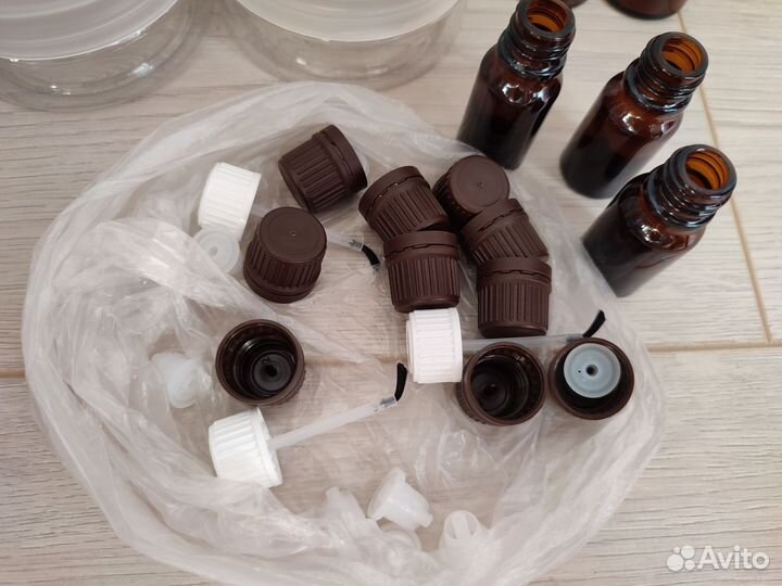 Банки флаконы для кремов, скрабов