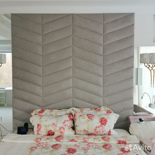 Мягкие стеновые панели, мягкие панели и кровати