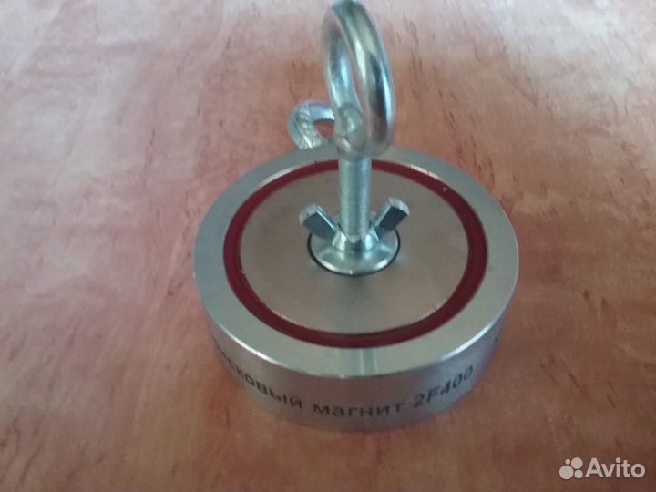 Поисковый магнит новый F400х2