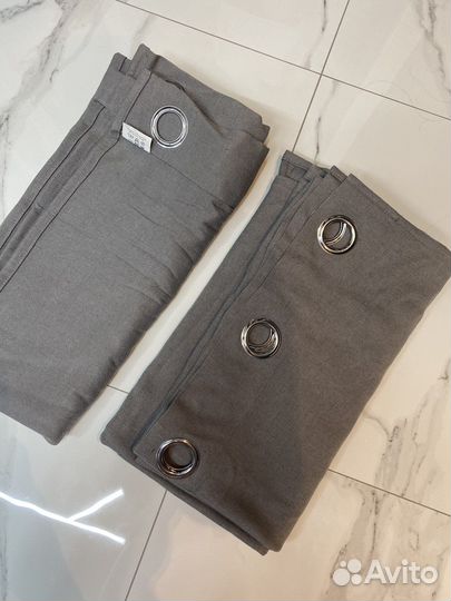 Шторы блэкаут на люверсах