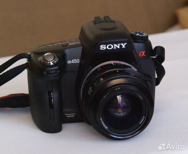 Зеркальный фотоаппарат sony a450