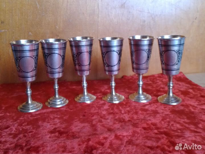 Серебряные рюмки СССР