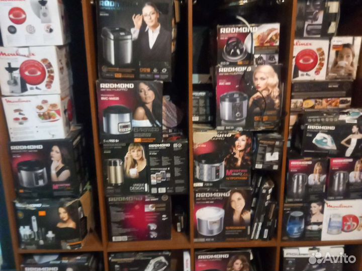 Мелкая техника по запчастям Redmond