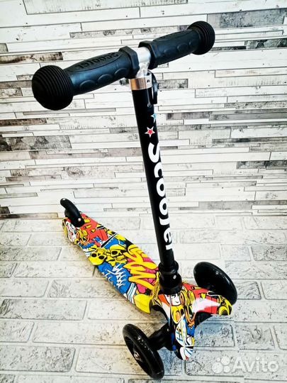 Самокат детский трехколесный
