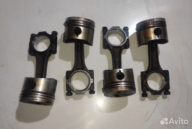 Поршень с шатуном заз Сенс 1.3