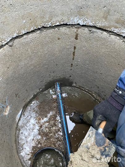 Прокладка водопровода и канализации