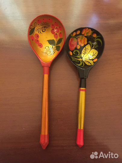 Деревянные ложки Хохлома