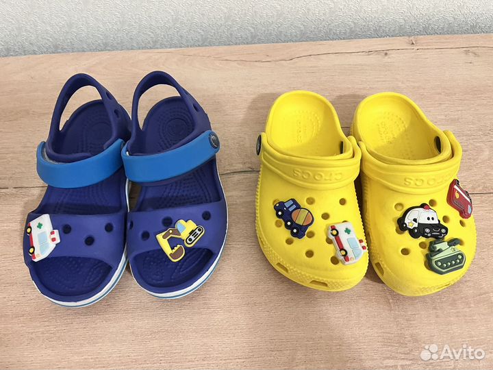 Crocs детские сабо сандалии c8 c9