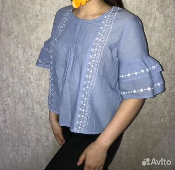 Блуза хлопок