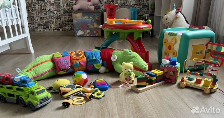 Большой пакет развивающих игрушек