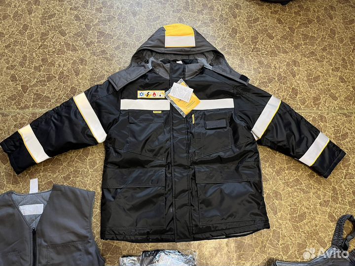 Костюм рабочий зимний Роснефть (Размеры разные)