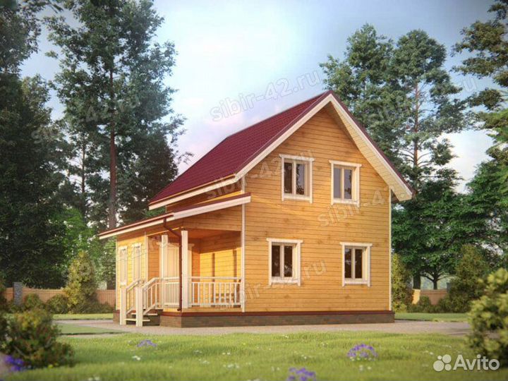 Домокомплект из проф бруса. Строительство домов