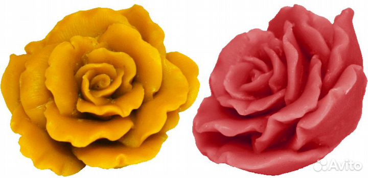 Силиконовая форма для свечей Цветок 3 (0581)