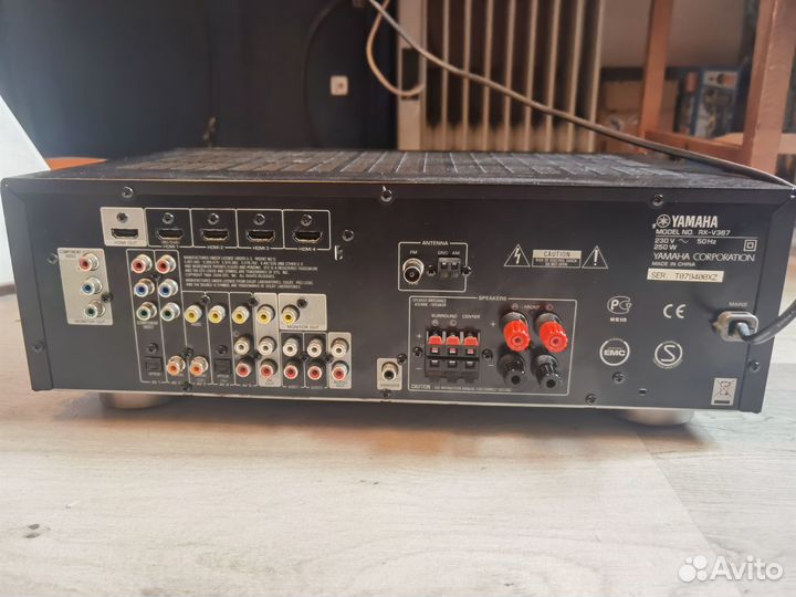 AV ресивер yamaha RX-V367 с hdmi