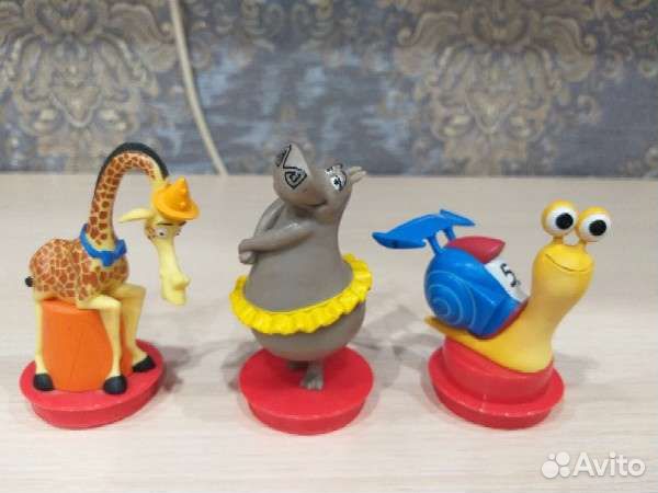 Игрушки из кинотеатра-топперы