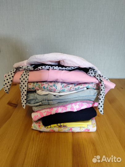 Одежда для девочки 92 98 пакетом