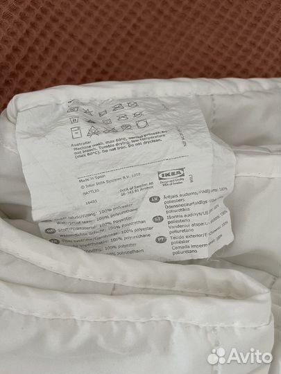 Наматрасник непромокаемый Икеа 80х200 см