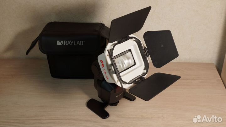 Комплект: Вспышка Sony HVL-F43AM с модификаторами