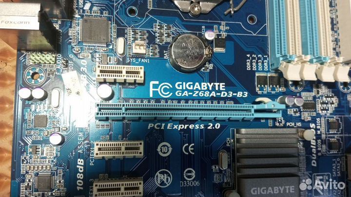 Материнская плата Gigabyte GA-Z68A-D3-B3 Сокет 115