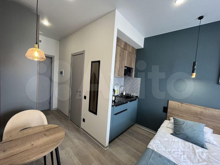 Квартира-студия в апарт-отеле, 16,3 м², 3/7 эт.