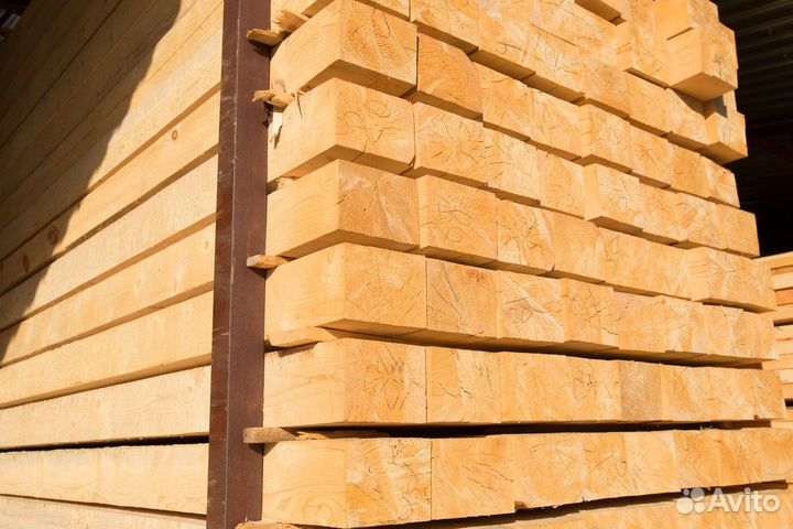 Брус 100х200х6000мм лиственница, гарантия качества
