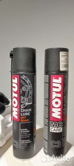 Motul C-3 off road смазка цепи и фильтра