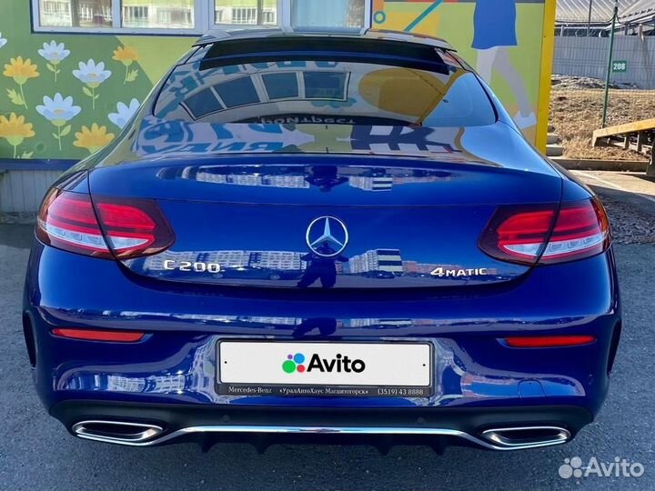 Mercedes-Benz C-класс 1.5 AT, 2018, 126 000 км