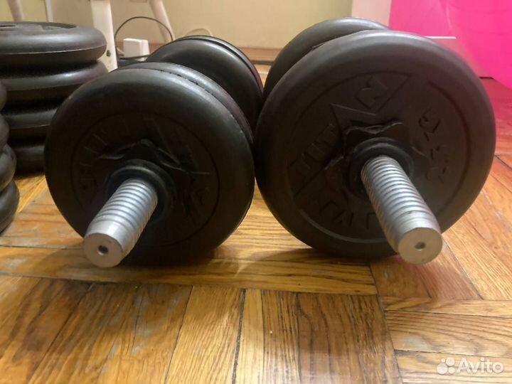 Гантели разборные Barbell Titan- 2 штуки