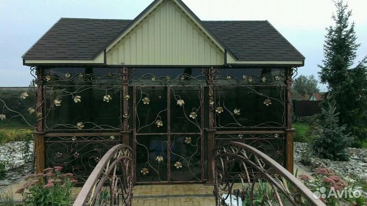 Кованые беседки