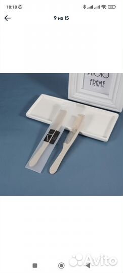 Одноразовые расчёски для отелей и гостиниц