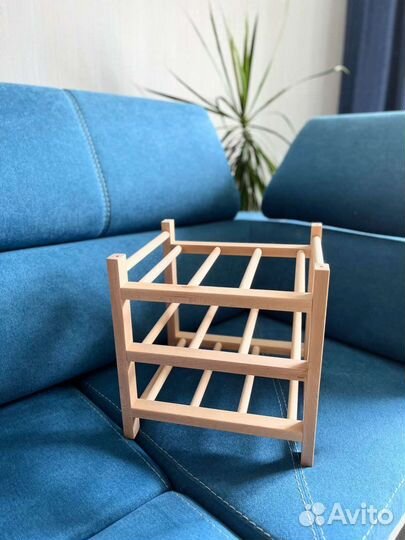 IKEA Хуттен Hutten 33x30x34 см стойка на 9 бутылок