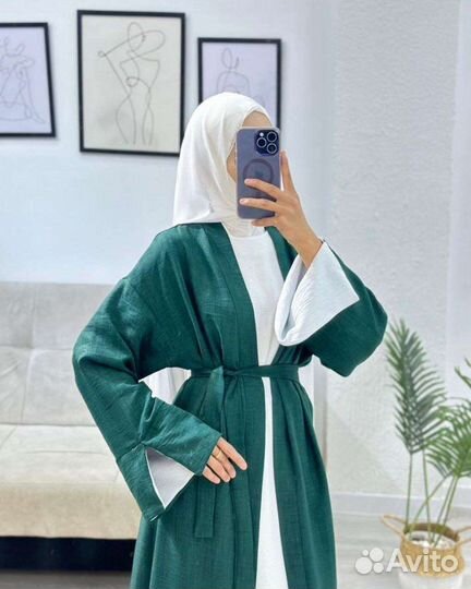 Мусульманское платье двойное