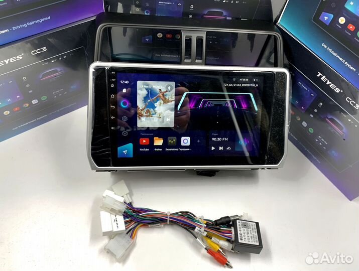 Teyes CC3 6/128 для Тойота Прадо 150 2-рест