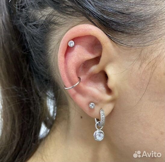 Прокол ушей, пирсинг