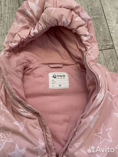 Комбинезон демисезонный для девочки