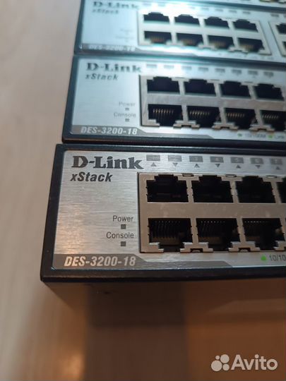 Коммутатор D-Link DES-3200-18 Ver: B1 Боксбери