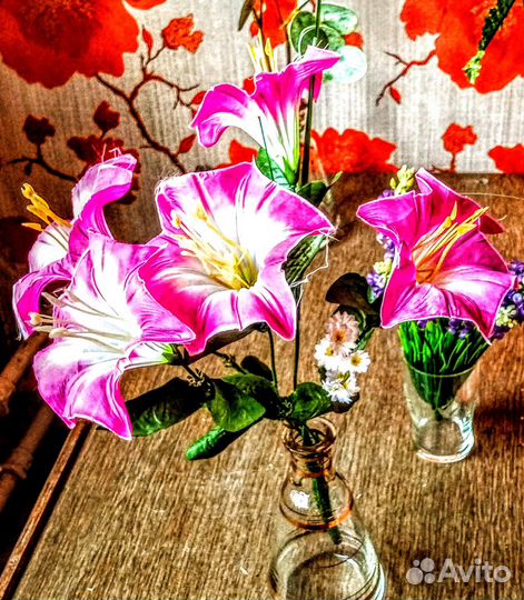 Цветы и ветки искусственные