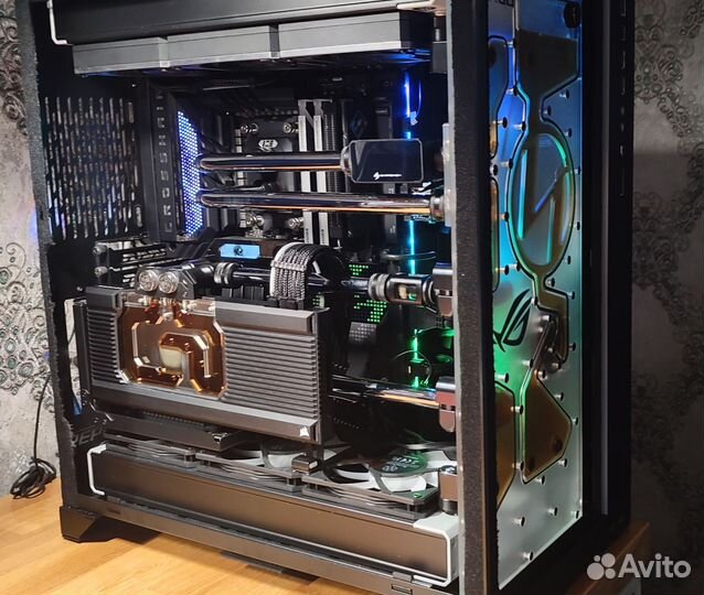 Lian Li Dynamic O11 XL + Dstro Plate + райзер
