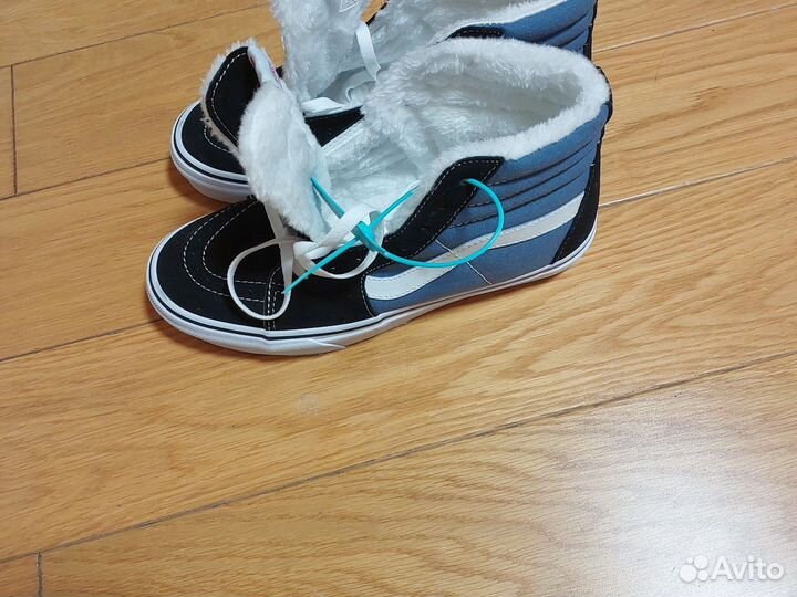 Кеды vans зимние