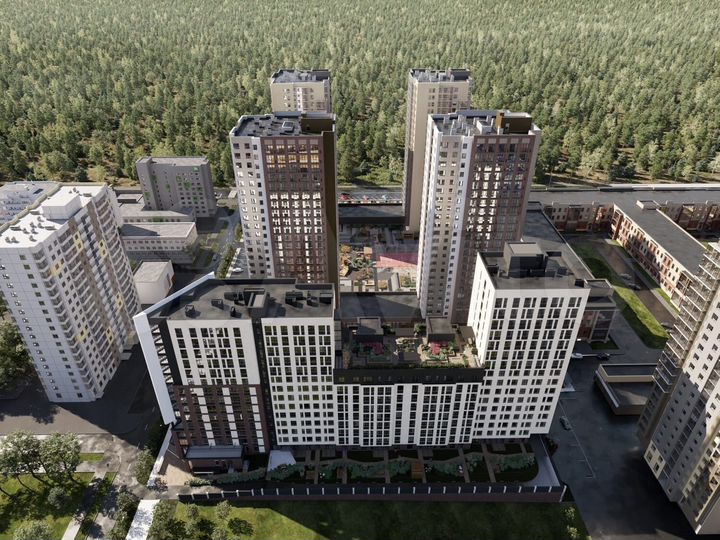 2-к. квартира, 82,2 м², 4/16 эт.
