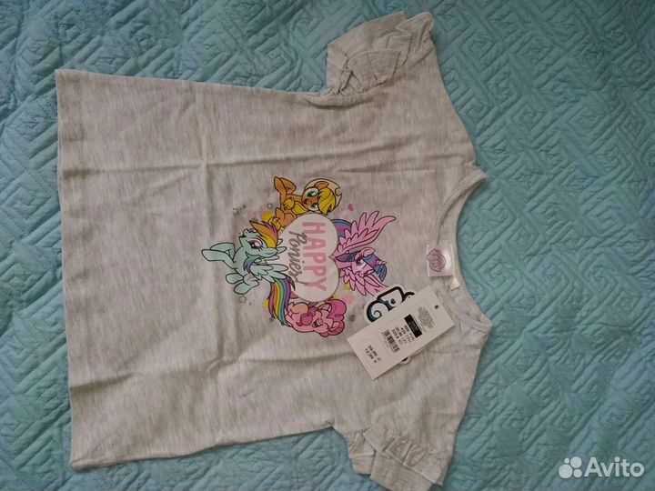 Пакет новых вещей на девочку, рост 104 см