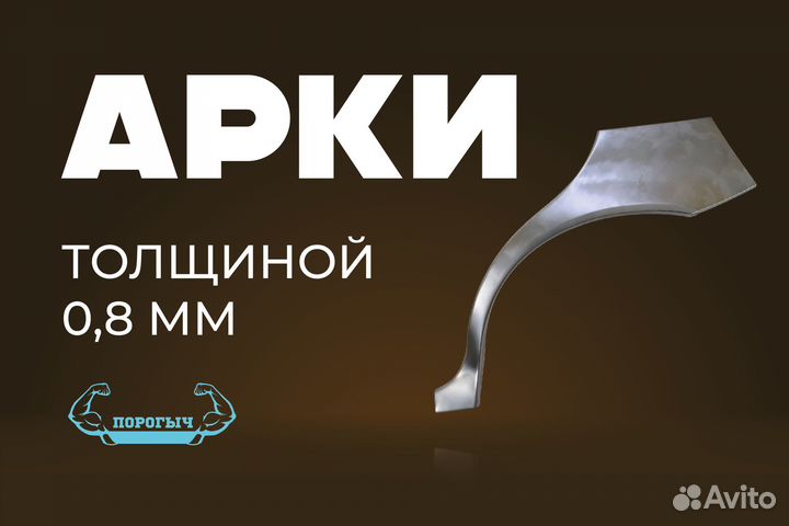 Кузовная арка Hyundai Matrix правая